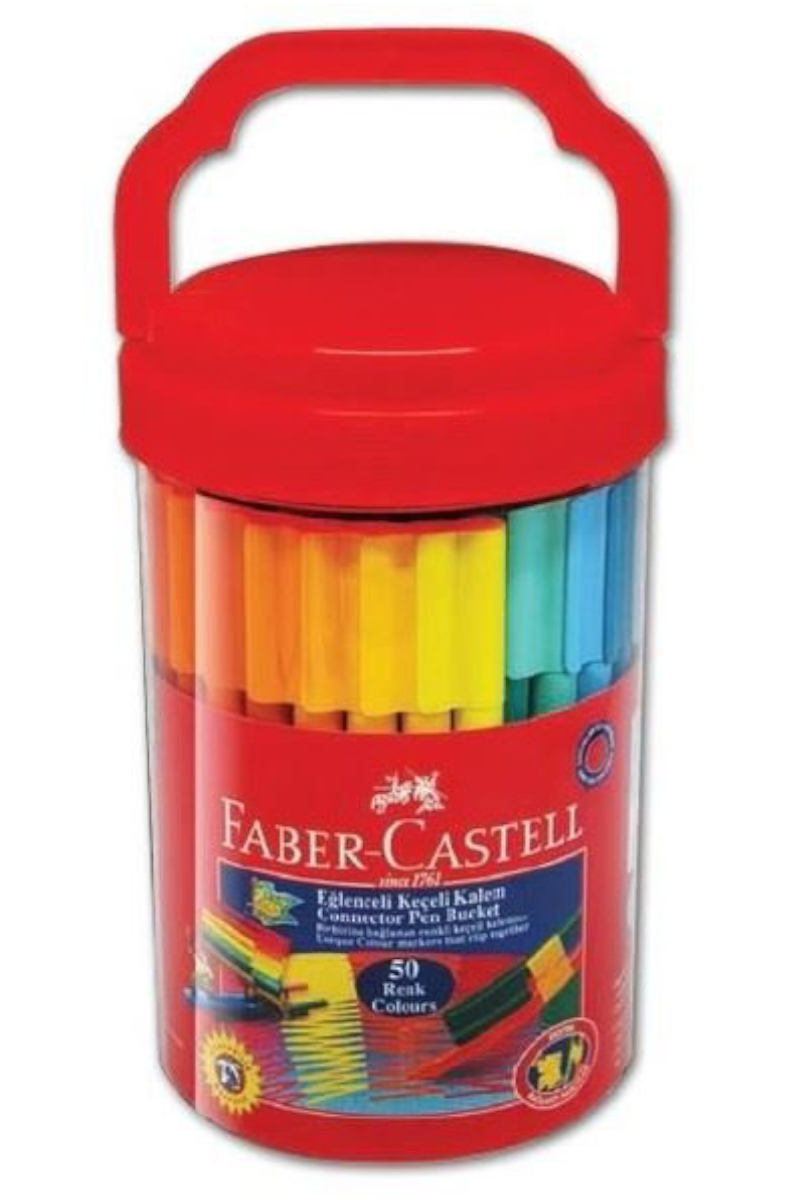 Faber Castell Eğlenceli Keçeli Kalem 50'li