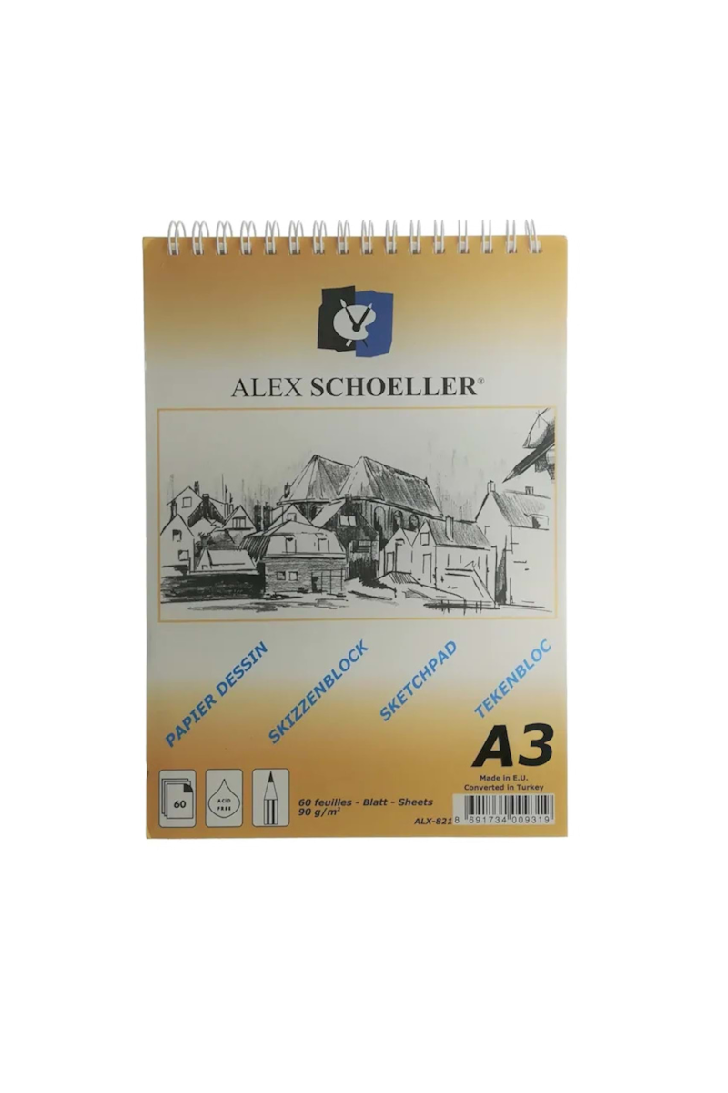 Alex Eskiz Blok A3 90 Gr Spr. Dik 60 Yp Alx-822