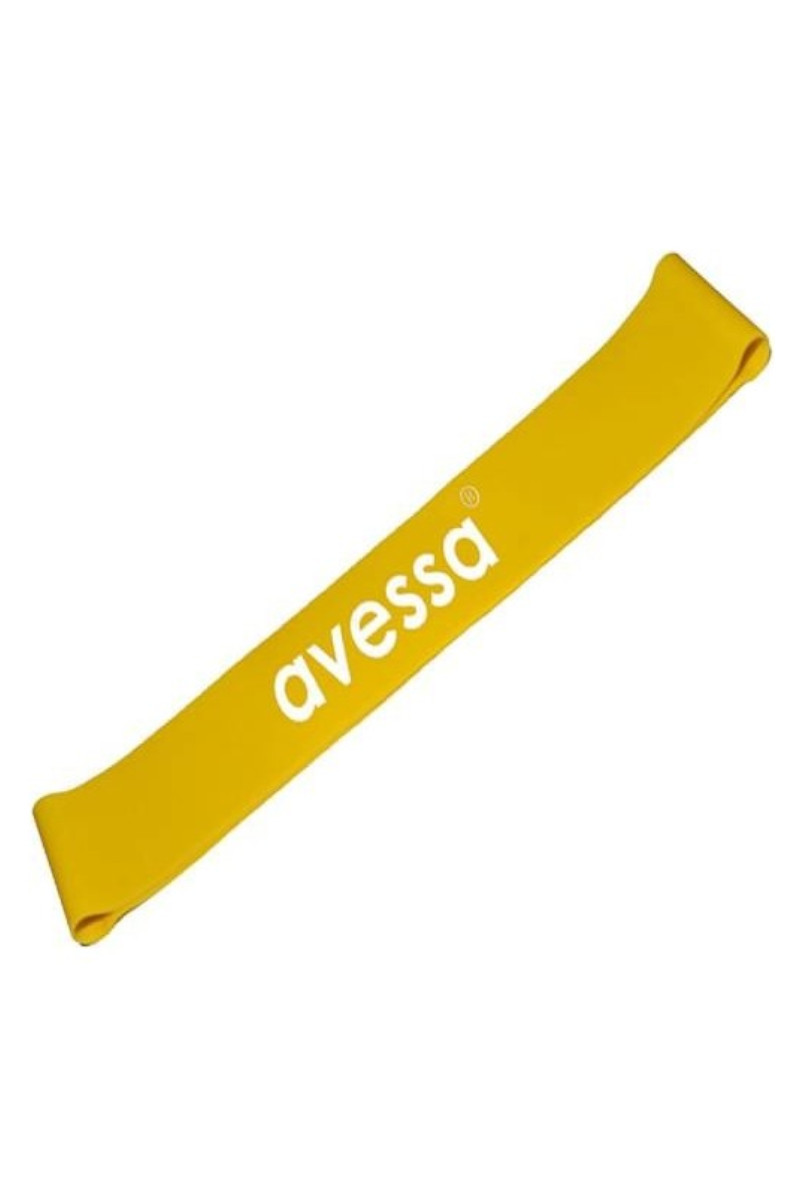 Avessa Lateks Egzersiz Bandı 5 Cm Sarı Lab-100